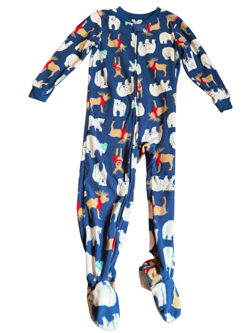 Carter's Polar Bear and Moose Fleece Pajama